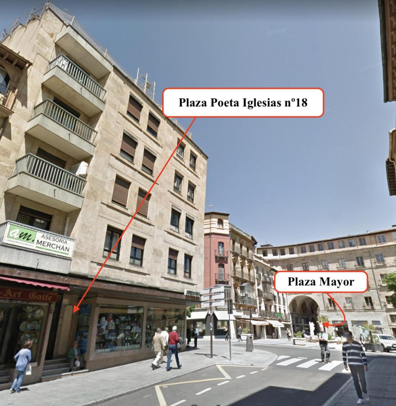 III Apartamento Junto A Plaza Mayor Salamanca Luaran gambar